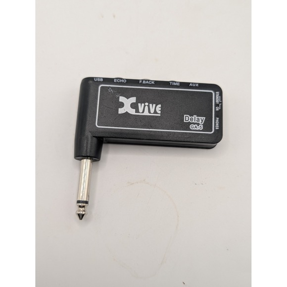 XVive Other - XVive GA-5 Delay Portable Rechargeable Headphone Guitar Amplifier Black